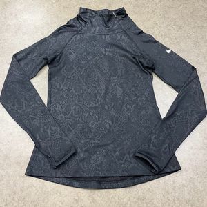 Nike Pro Animal Print Pull Over Jacket